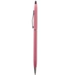 Coloured Barrel Metal Ballpoint Pen - Available in: Black, Pink