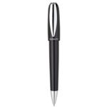 Lacquer Barrel Ballpoint with Chrome Trims - Available in: Black