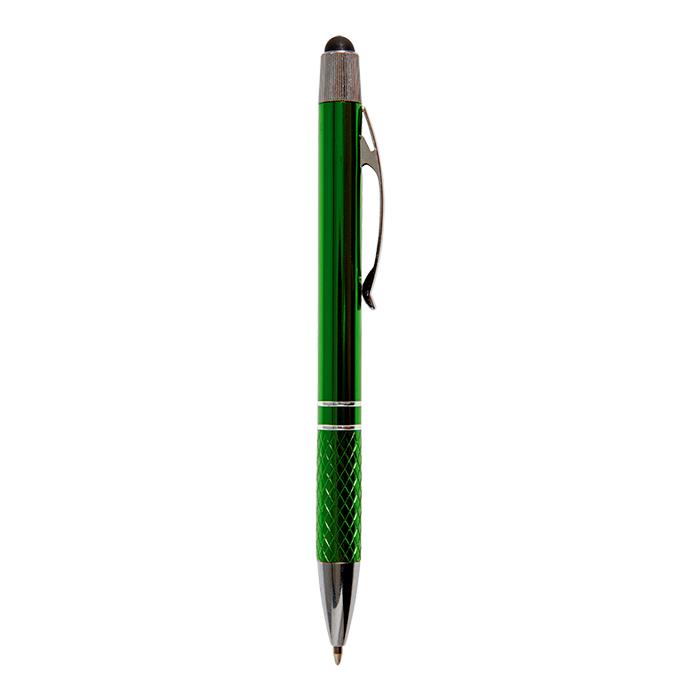 Aluminium Ballpoint Pen With Black Stylus