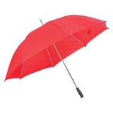 8-Panel Metal Ribbed Umbrella - Red
