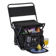 Picnic Chair Cooler with 2 Person Picnic Set