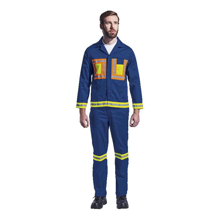 Hi-Vis Construction Conti Suit - Available in: Royal