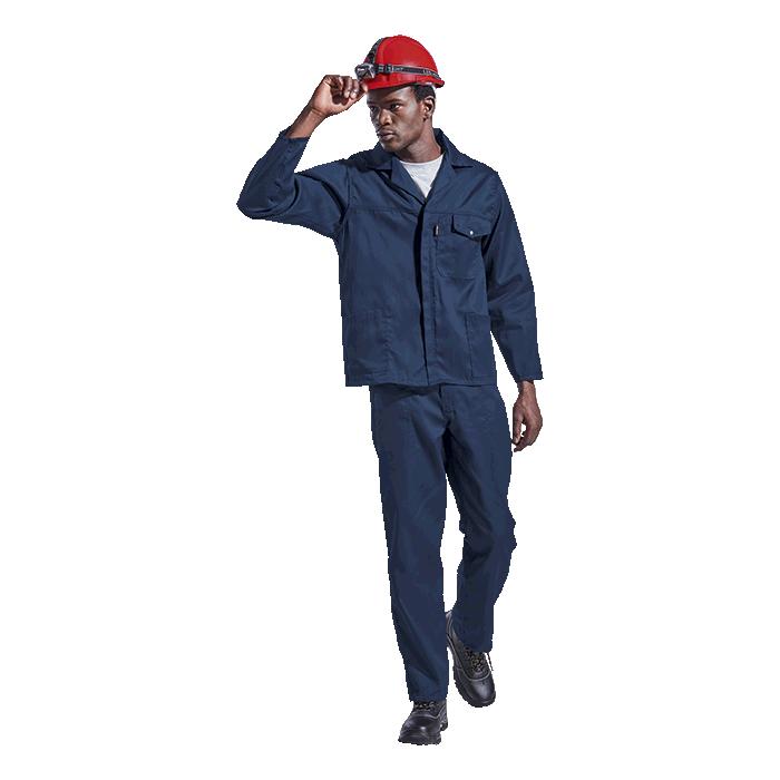 Barron Supreme Poly Cotton Conti Suit - Available in: Navy or Ro