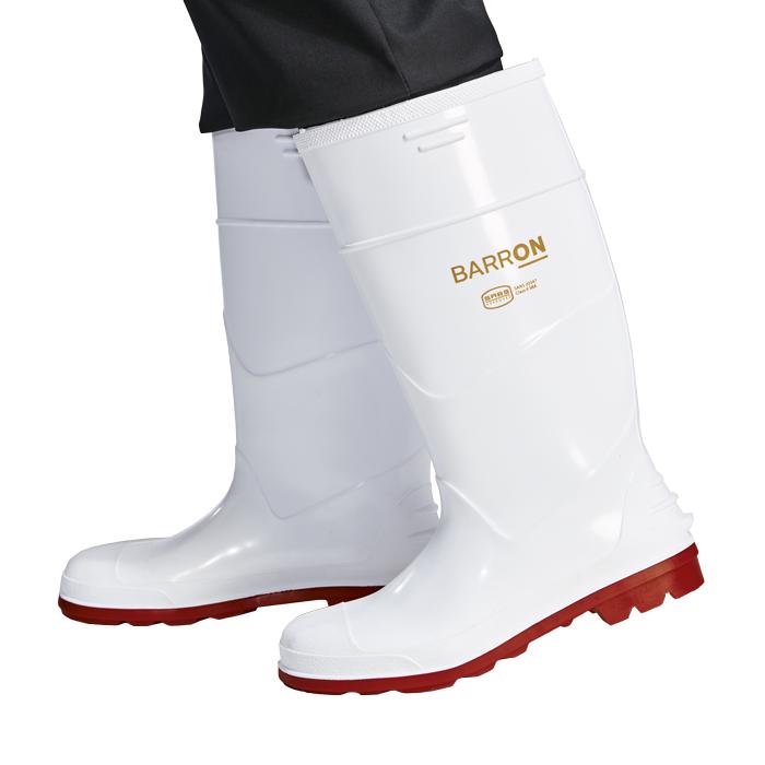 Barron Ikemba Gumboot - Available in: White/Red