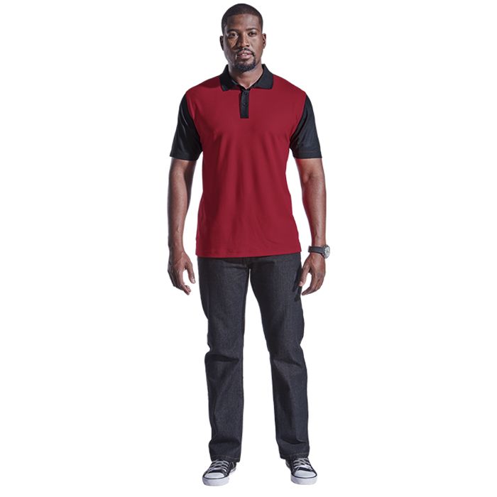 Mens Eagle Golfer - Avail in: Black/Charcoal, Navy/Charcoal, Red