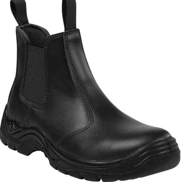 Barron Chelsea Safety Boot - Available in: Black or Brown