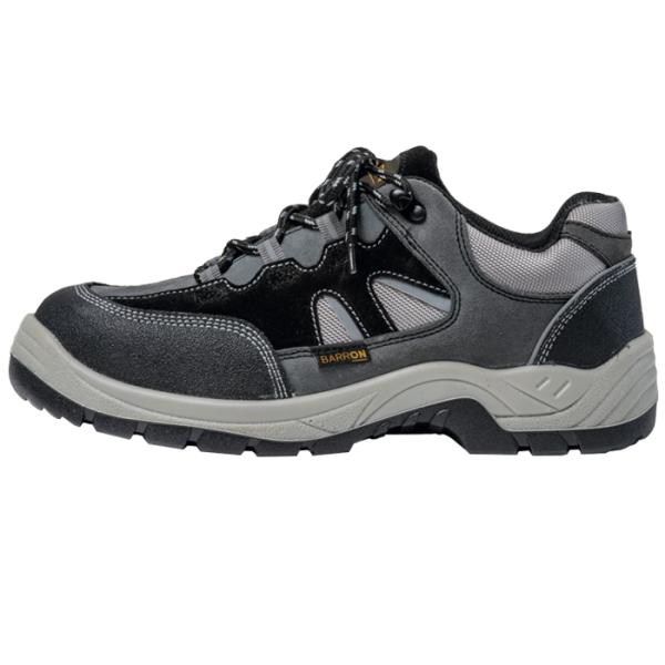 Barron Crusader Safety Shoe - Available in: Black/Grey