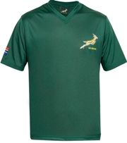 SA Rugby Bok Day T-Shirt T-Shirt - Availe in:Green / Gold