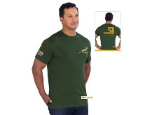 Unisex Springbok T-Shirt (Version 1) - Available in Green or Whi