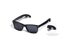 Maui Bottle Opener Sunglasses - Black