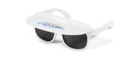 Sunscape Visor Sunglasses - Avail in Solid White