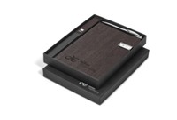 Oakridge USB Notebook & Power Bank Set - Avail in Beige or Brown