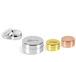 Glamorous Disc Lip Balm - Avail in: Gold, Rose Gold or Silver