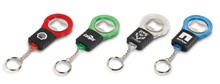Bottoms-Up Keyholder & Bottle Opener - Available in many colours