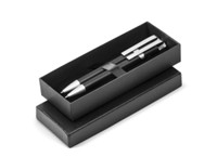 Proton Ball Pen & Clutch Pencil set - Avail in Black Navy or Sil