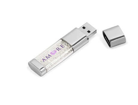 Vogue Bling Memory Stick - 8GB - Silver