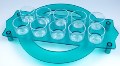Plastic Circular tot Glass Tray - Customise It!