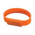 USB storage drive wrist band - 1 Gig - Available in Blue or Oran