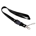 USB storage drive with lanyard - 1 Gig - Available in Black, Ora