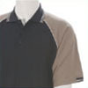 3 Tone Polo Golf Shirt - Navy/Stone/White