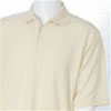 Basic Zip Golf Shirt - Natural