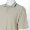 Classic Weave Golf Shirt - Stone/Black