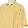 Elegance Golf Shirt - Lemon/Navy