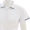 Ladies Elegance Golf Shirt - White/Navy