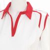 Ladies Tina Golf Shirt - White/Red