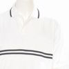 Malibu Golf Shirt - White/Navy