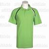 Michael Golf Shirt - Lime/Navy/White