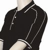 Prime Golf Shirt - Black/White