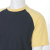 Raglan-T T-Shirt - Navy/Lemon