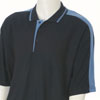 Summer Polo Golf Shirt - Navy/Sky