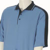 Summer Polo Golf Shirt - Sky/Navy