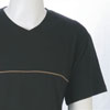 V-Neck T T-Shirt - Black/Stone