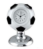 Soccer Ball Novelty Desk Clock