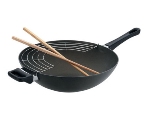 Scanpan Classic Wok with Rack and Sticks Scanpan Classic Wok with Rack and Sticks