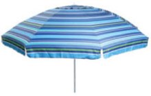 256 cm Beach Umbrella Assorted Prints