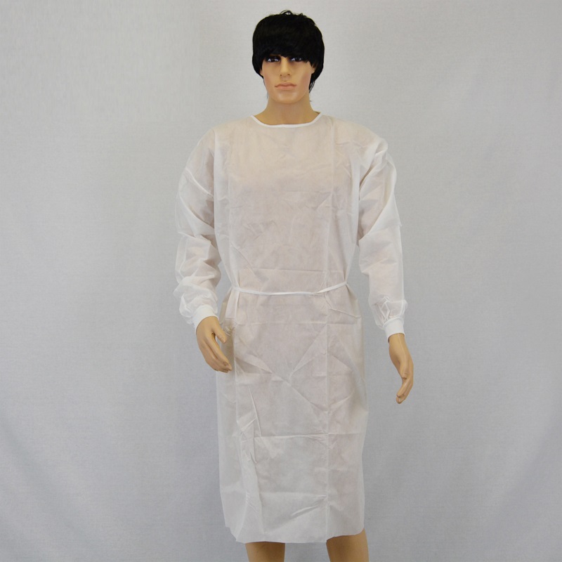 White Disposable Medical Gown - Min 100 Units