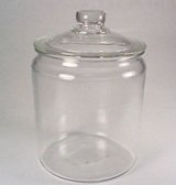 Glass Jar & Lid 2 Gallon 7.6L