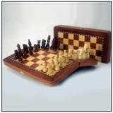 Foldable Rosewood Chess Set 30 * 15 cms