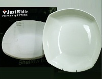 White Oval Shallow Bowl - 38cm