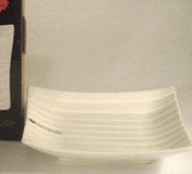 White Square Platter - 21cm