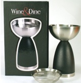 Stainless Steel & ABS Plastic Funnel with Siece