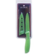 Eetrite Paring Knife with Coloured Sheath - Green