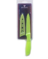 Eetrite Paring Knife with Coloured Sheath - Lime