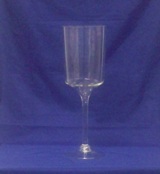 Glass Footed  Candle Holder 40 * 13.5cm Diameter