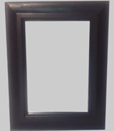 Black Lacquer Wall Mirror 82 * 61cm
