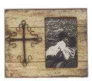Picture Frame with Iron Cross Feautre - 10 * 15cm